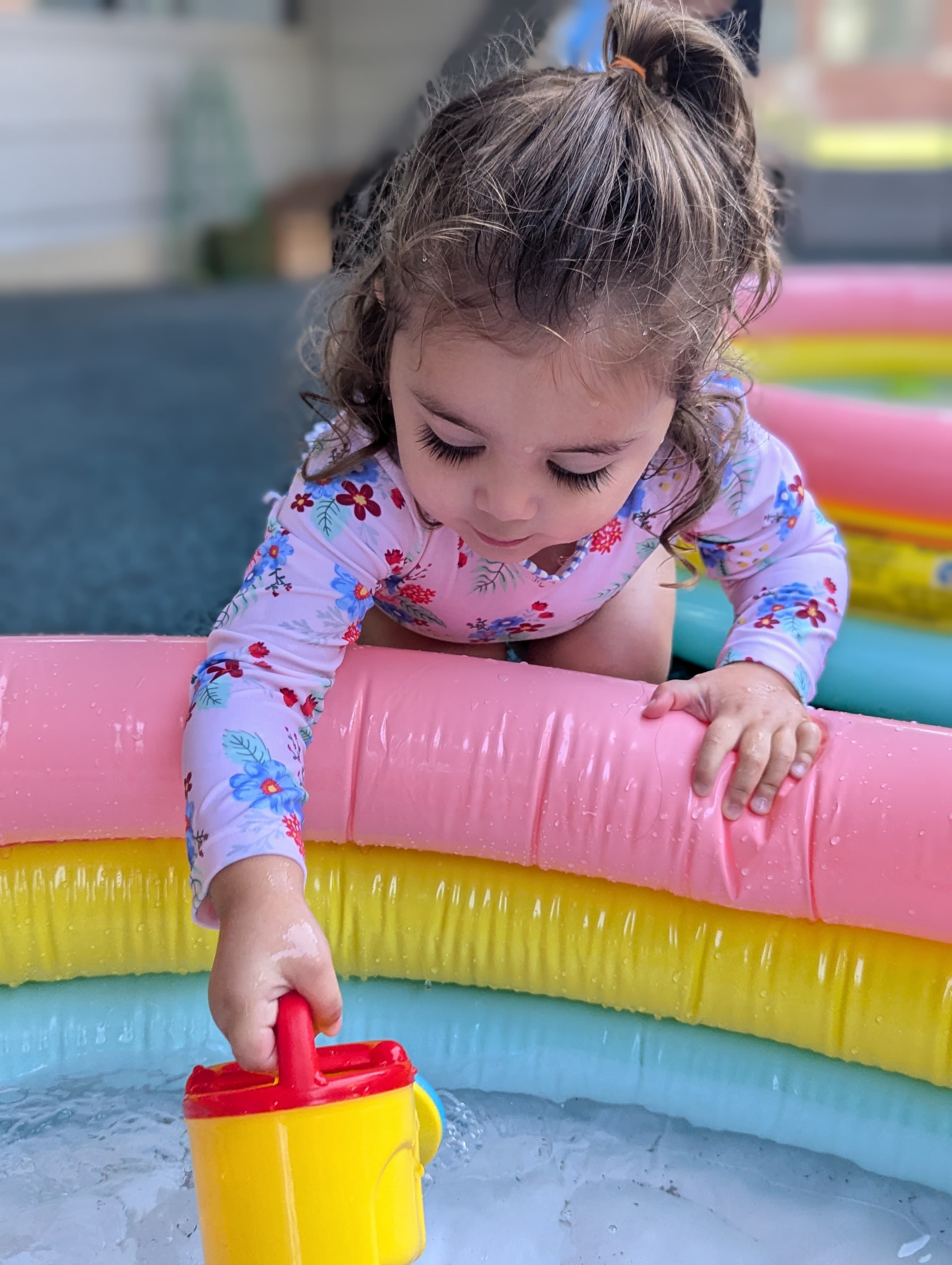 Kids enjoying summer camp activities